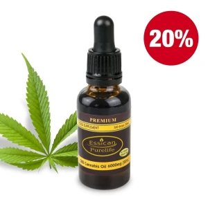 Olejek CBD Pure Life Premium 6000mg/30ml (20%)