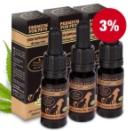 Pakiet 3 sztuk - CBD dla zwierząt 300mg/10ml (3%)