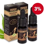 Pakiet 2 sztuk - CBD dla zwierząt 300mg/10ml (3%)